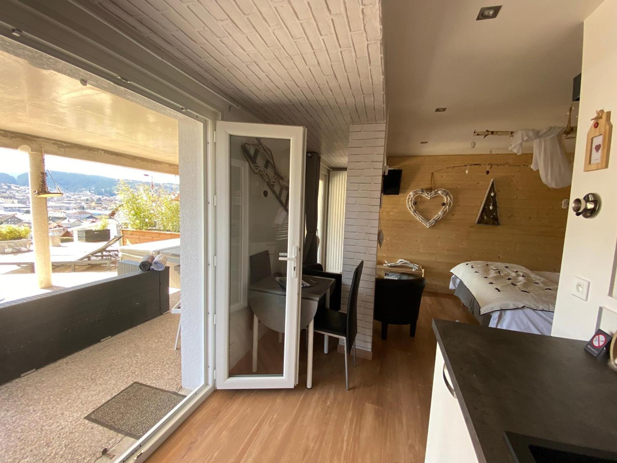 Au Nid Cosy D'Isa A Gerardmer Vosges - Spas Privatifs 외부 사진